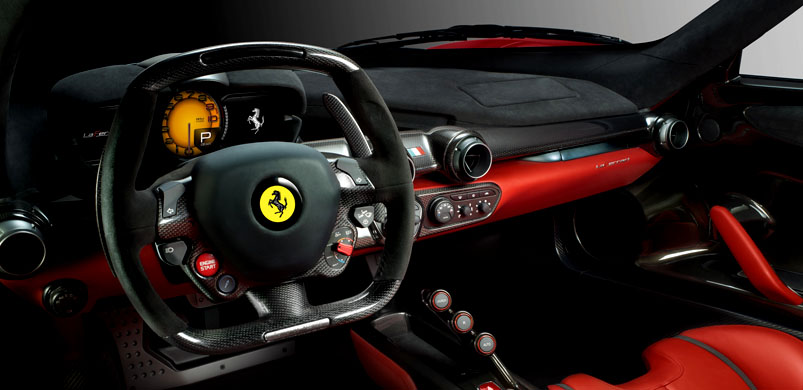 Ferrari, Ferrari LaFerrari Interior: Ferrari Luncurkan LaFerrari Sebagai Pengganti Enzo