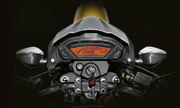 Honda, Honda MegaPro Injeksi speedometer: Honda Trigger 150 : Inikah Wujud Honda Mega Pro Injeksi?