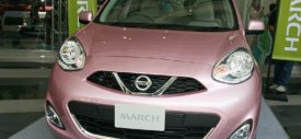 Nissan March 2013 facelift baru tampak belakang
