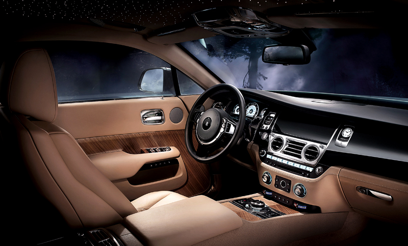 Mobil Baru, Rolls-Royce Wraith Interior: Rolls-Royce Wraith : Varian Rolls Paling Kencang