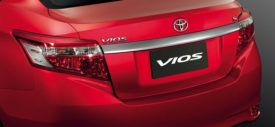 Toyota Vios 2013 Tampak Belakang