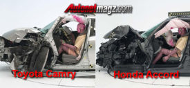 ruang kabin Toyota Camry vs Honda Accord