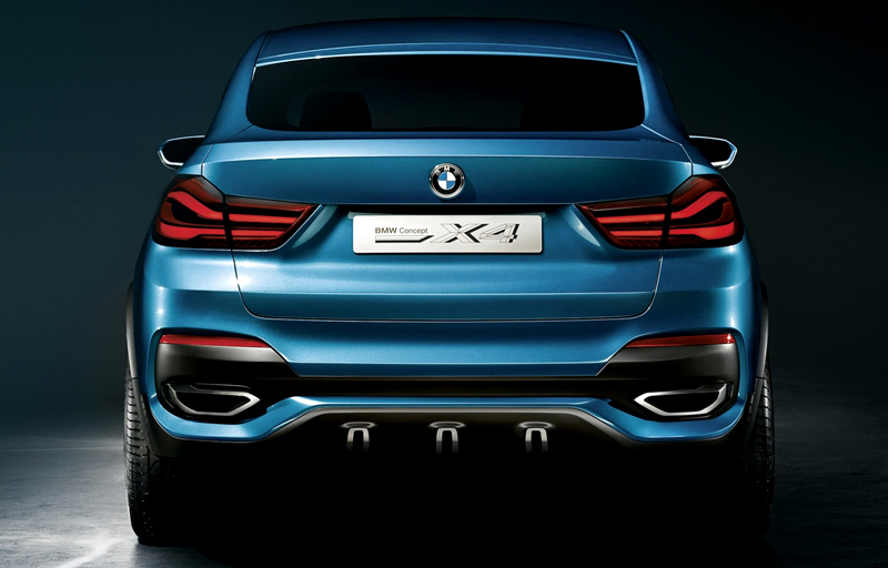 BMW, BMW X4 Konsep belakang: Foto BMW X4 Akhirnya Resmi Diluncurkan