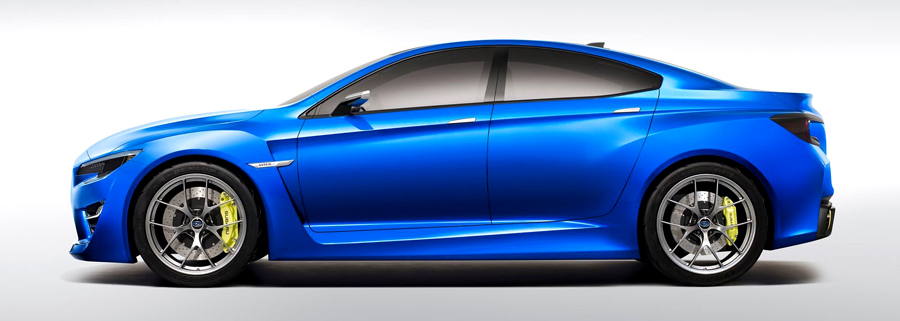 International, Subaru WRX Konsep samping: Subaru WRX Konsep : Tampil Lebih Menarik