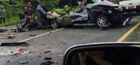 Kecelakaan maut Nissan Juke vs Xenia