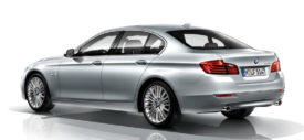 New BMW Seri 5 Facelift silver