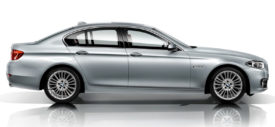 New BMW Seri 5 Facelift silver