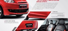 Mitsubishi Mirage Sports aksesoris