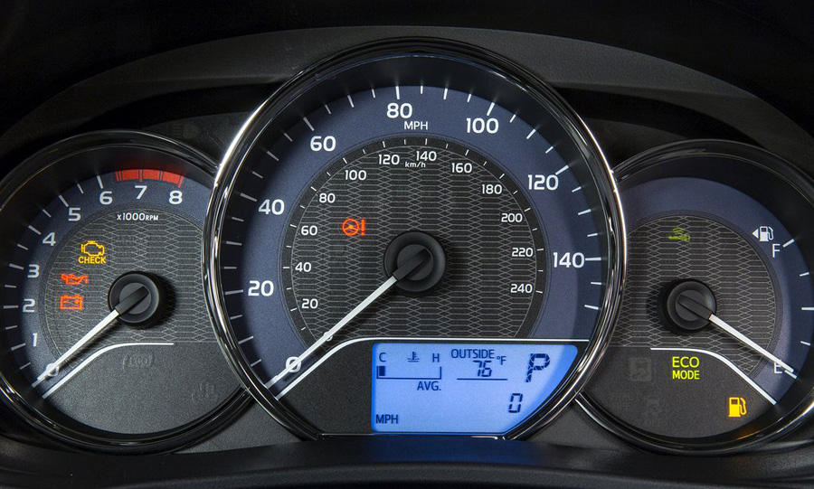 International, Toyota Corolla 2013 speedometer: Toyota Meluncurkan Toyota Corolla Baru di Amerika Serikat!