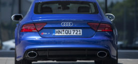 New Audi RS7 back
