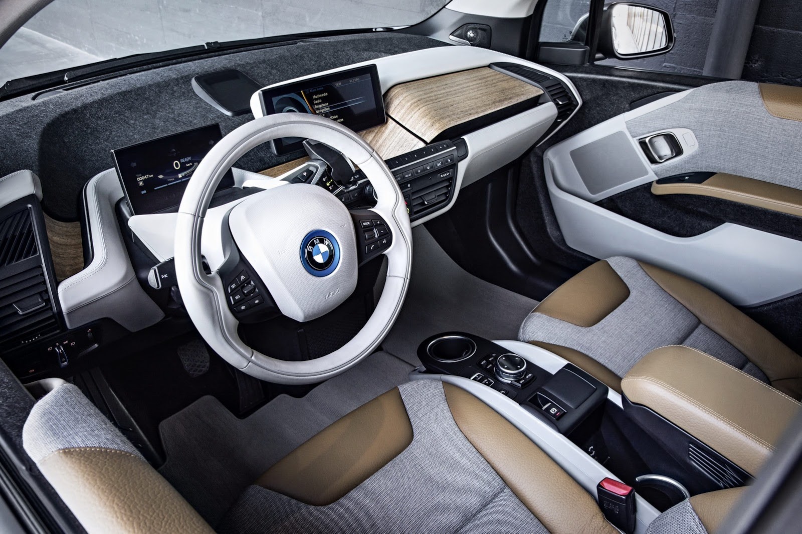 BMW, interior BMW i3: Silahkan Download : Wallpaper High Resolution BMW i3