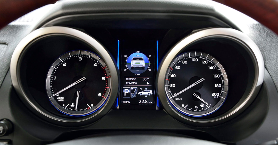 Frankfurt Motor Show 2013, 2014 Toyota Land Cruiser Prado speedometer: Nah Ini Dia Toyota Land Curiser Prado Facelift 2014