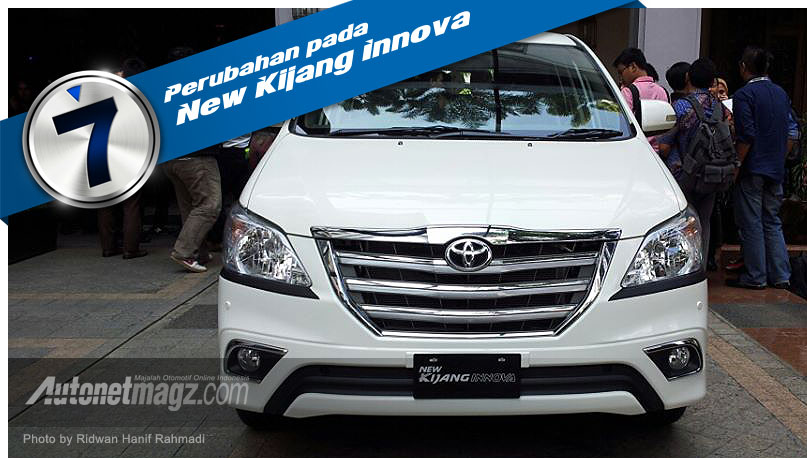 Mobil Baru, 7 Perubahan pada Toyota New Kijang Innova facelift 2013: 7 Perubahan pada Toyota New Kijang Innova Facelift 2013