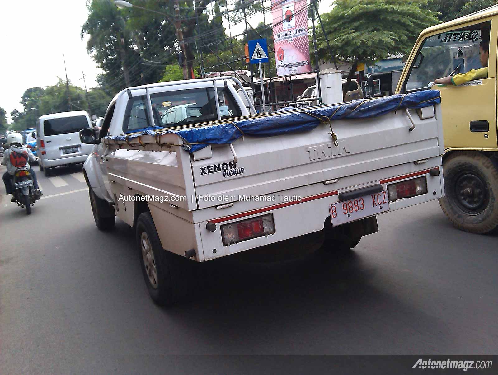 Mobil Baru, Spy shot TATA Xenon pickup Indonesia: Spy Shot : TATA Xenon Sedang Diuji Coba di Jakarta