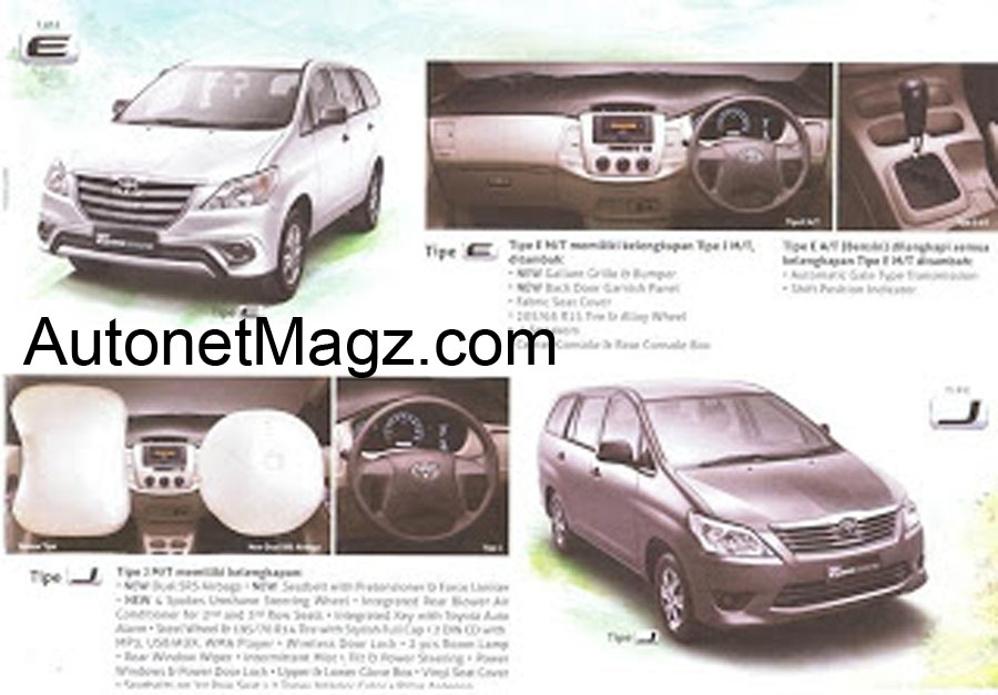 Mobil Baru, brosur innova copy: Brosur New Kijang Innova Facelift 2013 Bocor Lagi