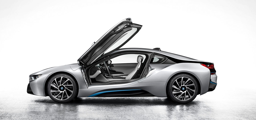 BMW, BMW i8 doors: BMW i8 Electric : Generasi Baru Mobil Sport BMW