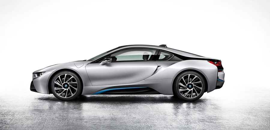 BMW, BMW i8 silver: BMW i8 Electric : Generasi Baru Mobil Sport BMW