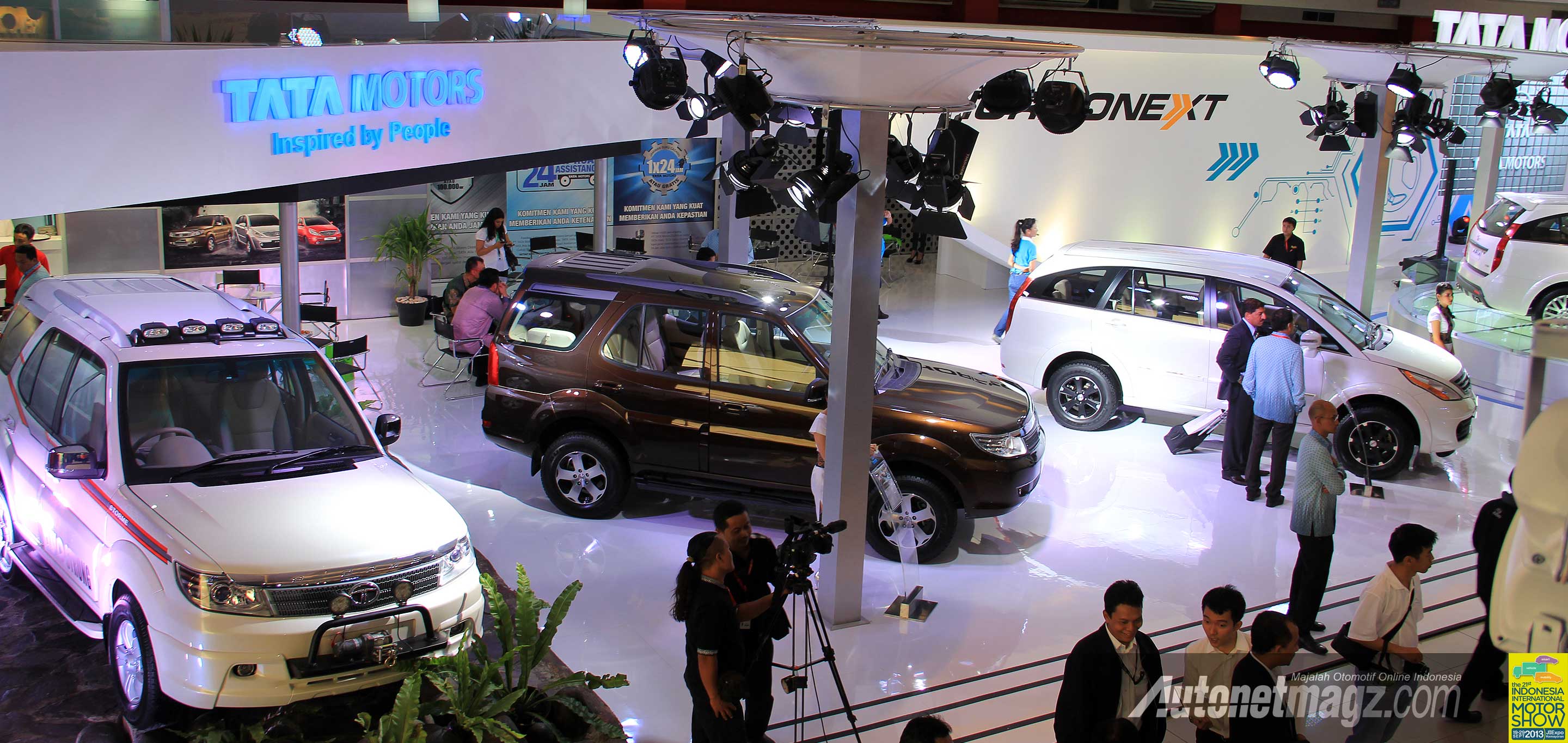 IIMS 2013, Booth TATA Motors Indonesia di IIMS 2013: IIMS 2013 Cerminan Kemampuan Industri Otomotif Indonesia