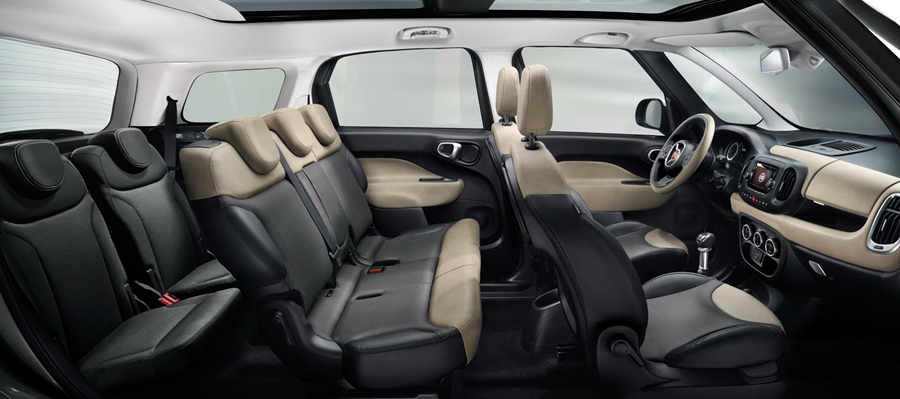 Fiat, Fiat 500L MPW interior: Fiat 500L MPW 7 Seater