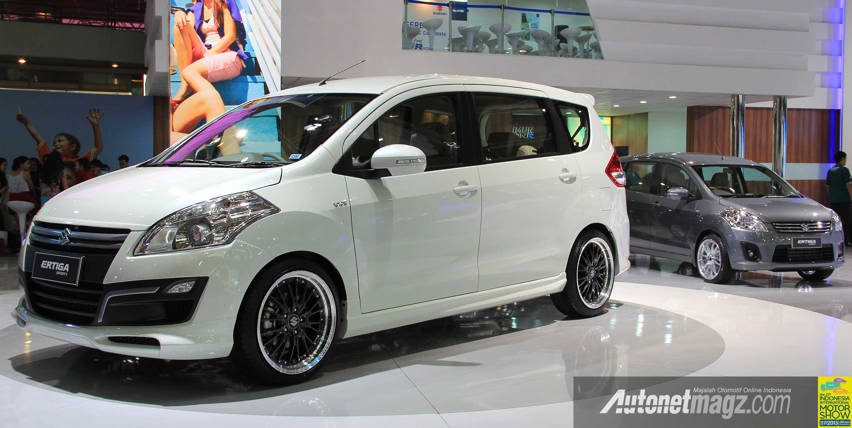 IIMS 2013, Modifikasi Suzuki Ertiga Sporty: Suzuki Karimun Wagon R Baru Menarik Minat 50 Orang Calon Pembeli Saja