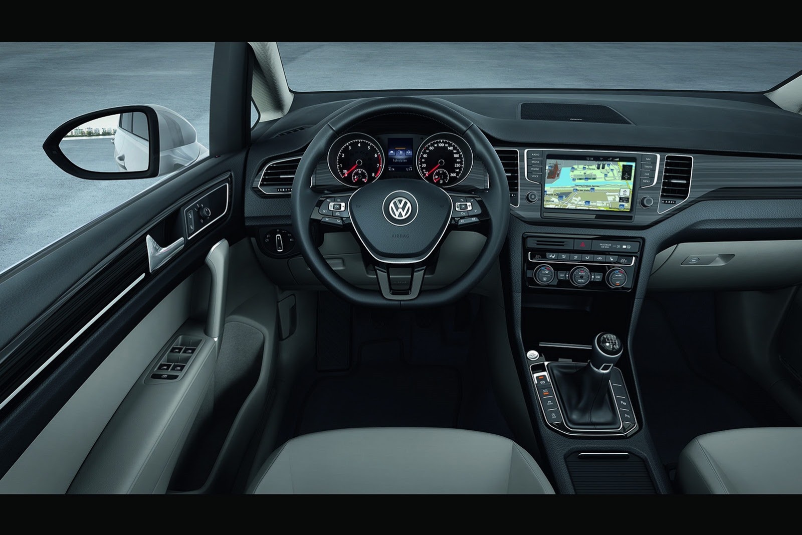 Frankfurt Motor Show 2013, VW Golf Sportsvan interior: VW Golf Sportsvan : Pengganti VW Golf Plus
