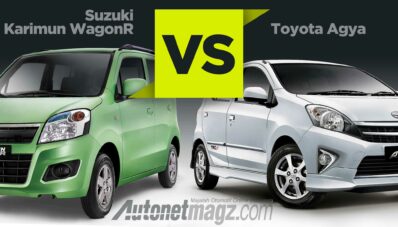 Komparasi Perbandingan Suzuki Karimun Wagon R vs Toyota Agya Komparasi Perbandingan Suzuki Karimun Wagon R vs Toyota Agya