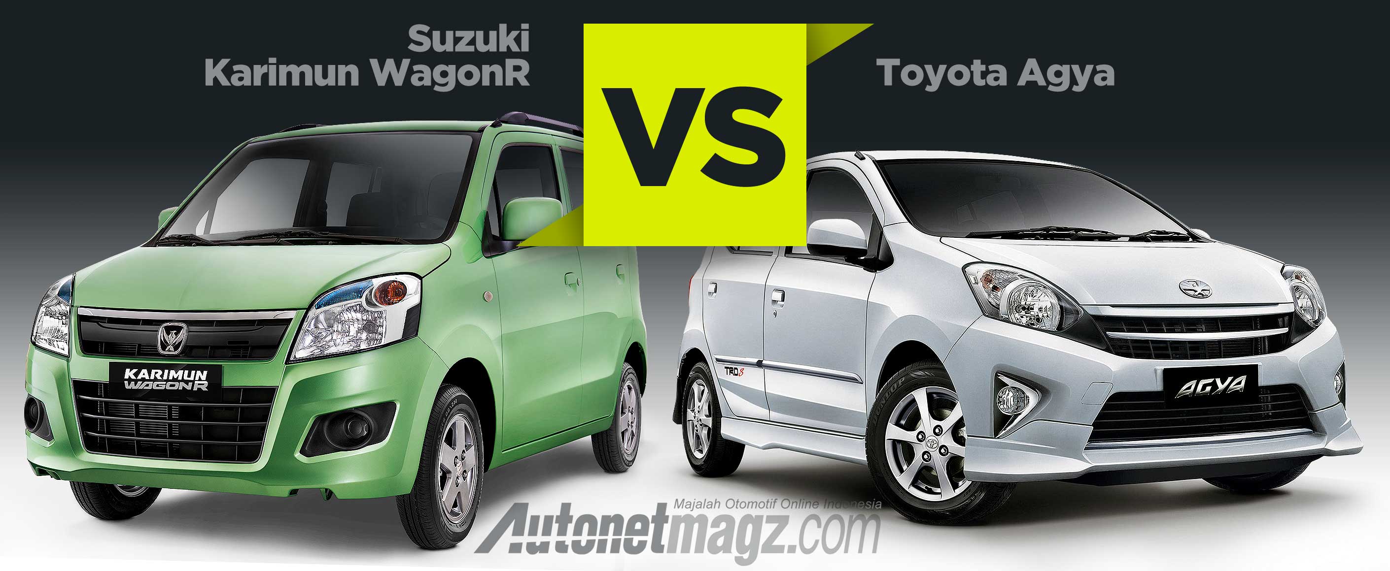 Komparasi, Komparasi perbandingan mobil LCGC Suzuki Karimun Wagon R vs Toyota Agya: Komparasi Perbandingan Suzuki Karimun Wagon R vs Toyota Agya
