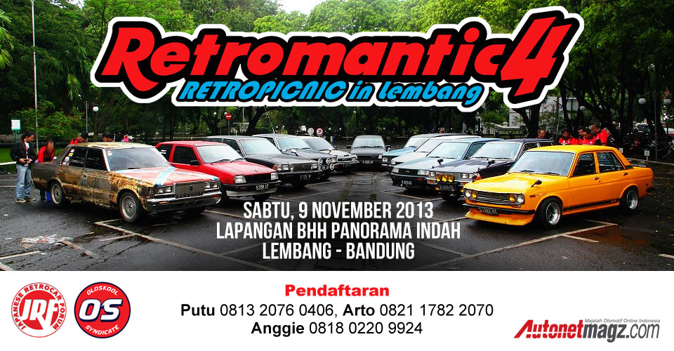 Datsun, Retromantic4 Lembang Bandung: Retromantic 4 : Kopdarnya Maniak Mobil Retro Akan Digelar Awal November