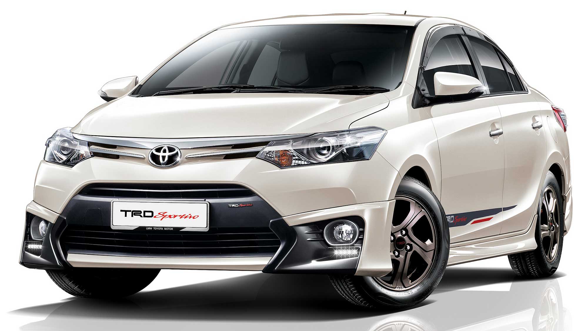 Toyota, Toyota All-New Vios TRD Sportivo tampak depan: Toyota Vios TRD Sportivo Malah Brojol di Malaysia