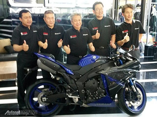 Motor Baru, Yamaha Indonesia meluncurkan moge Yamaha R1: 4 Moge Yamaha Indonesia Resmi Diperkenalkan Hari Ini