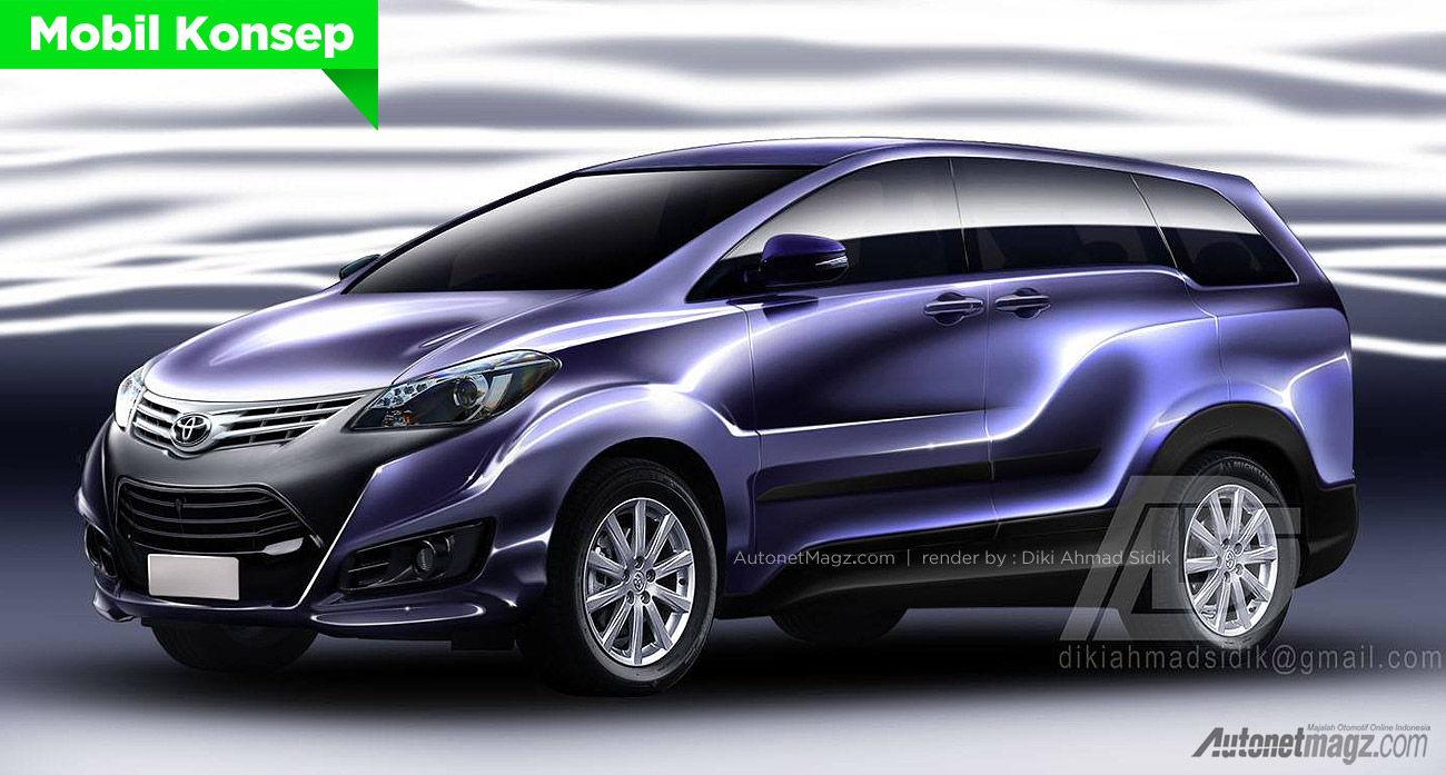 Mobil Konsep, Konsep Toyota Avanza 2015 by Diki Ahmad Sidik: Keren Juga Nih Toyota Avanza Concept 2015