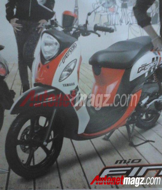 Motor Baru, Yamaha Fino Racing: Gambar Yamaha Fino Injeksi Versi Indonesia Bocor Juga Ternyata