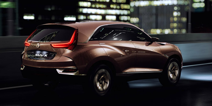 Acura, Acura SUV-X rear: Acura Akan Buat Honda Vezel Versi Premium