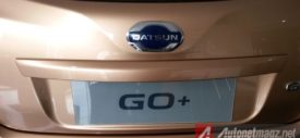 Datsun GO+ Nusantara kursi belakang