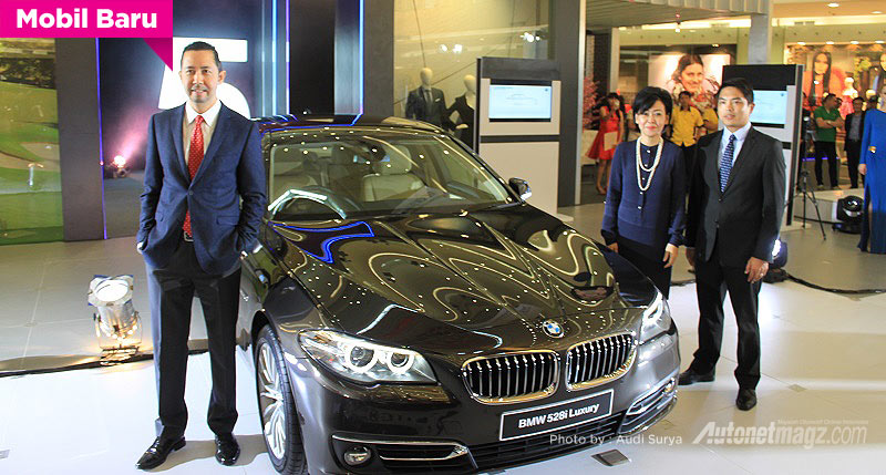BMW, BMW seri 5 tahun 2014: BMW Seri 5 Facelift Diluncurkan di Indonesia