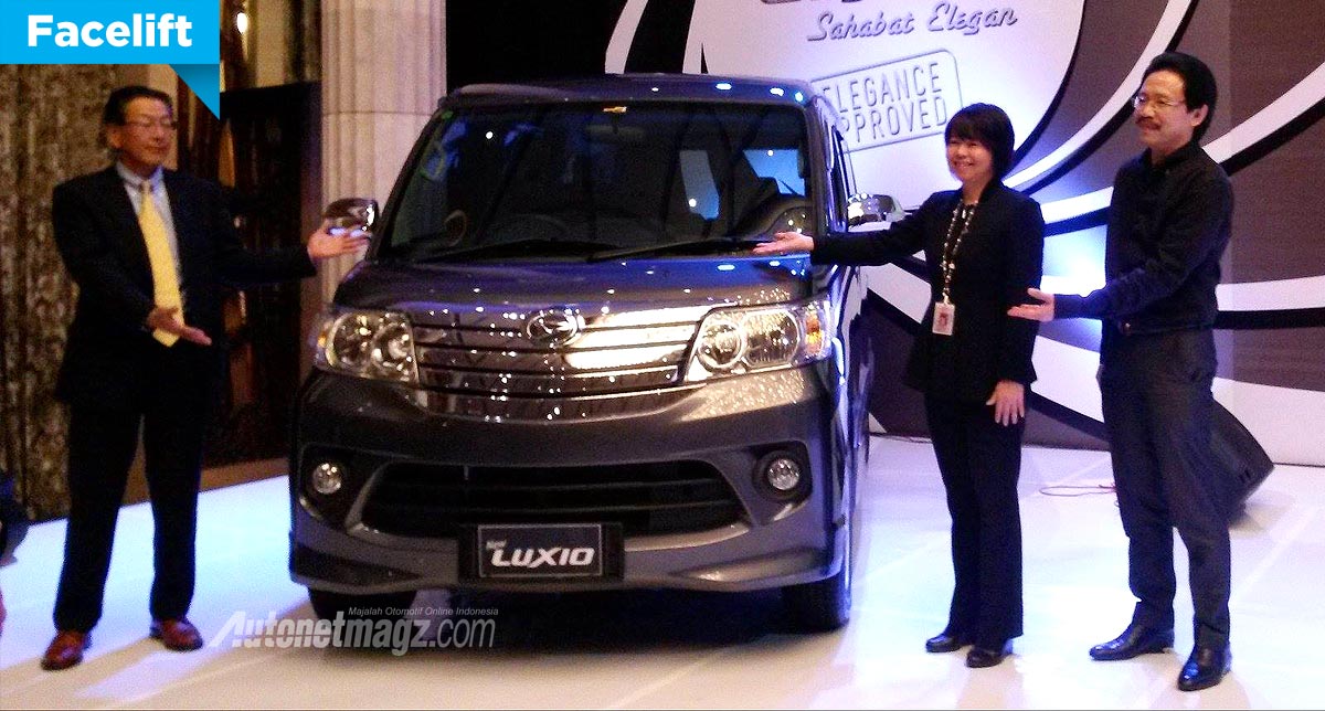 Daihatsu, Daihatsu New Luxio facelift 2014 launching: Daihatsu New Luxio Hari Ini Resmi Mengaspal!