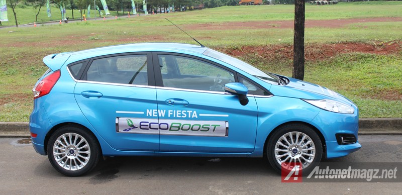 Ford, Ford Fiesta Ecoboost side: Review Ford Fiesta Ecoboost Test Drive By AutonetMagz