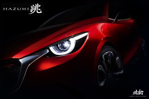 Geneva Motor Show 2014, Mazda 2 Hazumi: Nih 2015 Mazda 2 Hazumi Concept