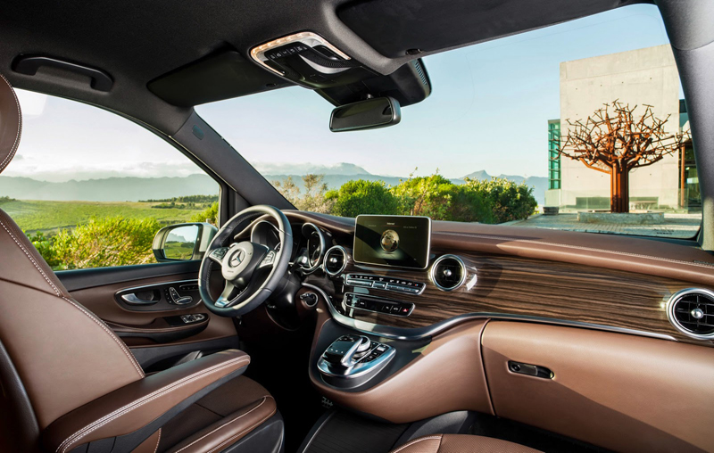 International, Mercedes Benz V-Class 2015 Dashboard: Mercedes-Benz V – Class 2015 Diluncurkan