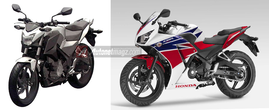 Honda, Honda-CB300F-naked-bike-depan: Honda CBR 250 Naked Boleh Juga Jadi The Next Honda Tiger 2015