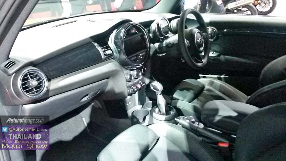 Bangkok Motorshow, Interior MINI Cooper S 2014: First Impression Review Mini Cooper 2014 Dari Bangkok Motorshow