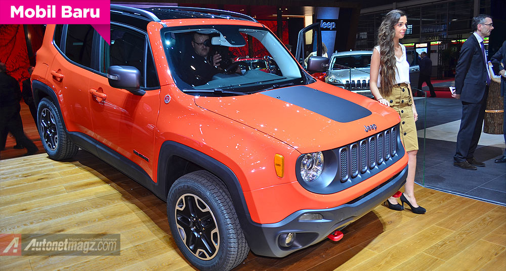 Geneva Motor Show 2014, Jeep Renegade 2014: Ramaikan Pasar Baby SUV, JEEP Renegade Diluncurkan