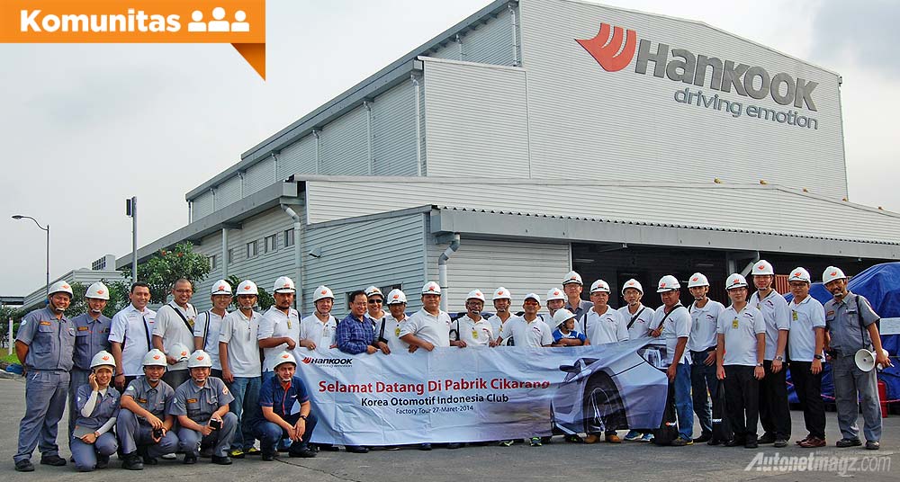 Klub dan Komunitas, KOI Korea Otomotif Indonesia kunjungi pabrik ban Hankook: Komunitas Korea Otomotif Indonesia Berkunjung ke Pabrik Ban Hankook