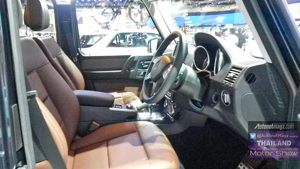 Bangkok Motorshow, Kabin Mercy G-Class terbaru: First Impression Review Mercedes-Benz G-Class New Generation dari Bangkok Motor Show