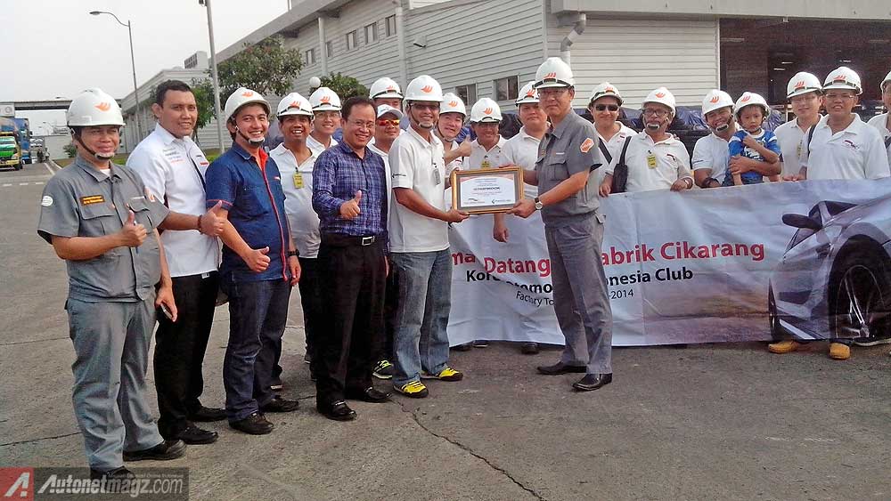 Klub dan Komunitas, Komunitas pengguna mobil Korea berkunjung ke pabrik ban Hankook Indonesia: Komunitas Korea Otomotif Indonesia Berkunjung ke Pabrik Ban Hankook