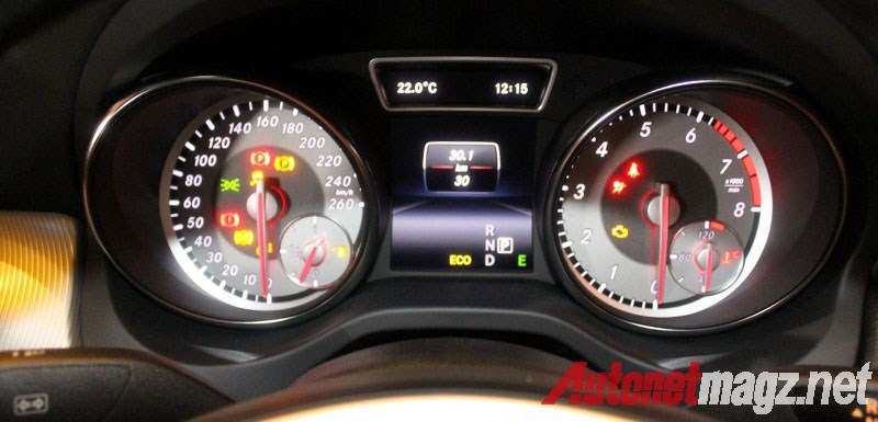 Mercedes-Benz, Mercedes CLA speedometer: First Impression Review Mercedes-Benz CLA 200 Indonesia