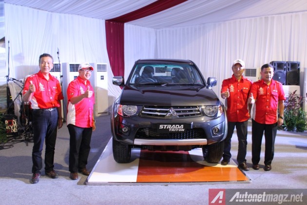 Mitsubishi, Mitsubishi Strada Triton VGT launch: Ride Impression Mitsubishi Strada Triton with Hiroshi Masuoka dan Subhan Aksa