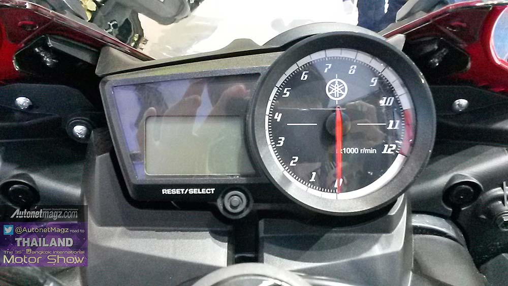 Bangkok Motorshow, Speedometer Yamaha R15: First Impression Review Yamaha R15 dari Bangkok Motor Show