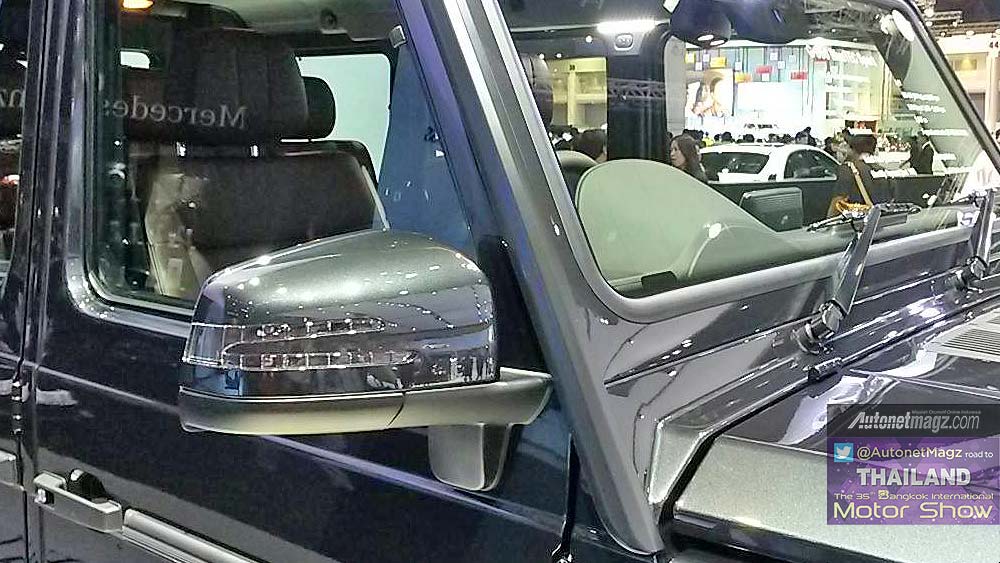 Bangkok Motorshow, Spion Mercy G-Class tahun 2014: First Impression Review Mercedes-Benz G-Class New Generation dari Bangkok Motor Show
