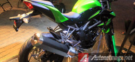 Kawasaki Z250 SL warna hijau